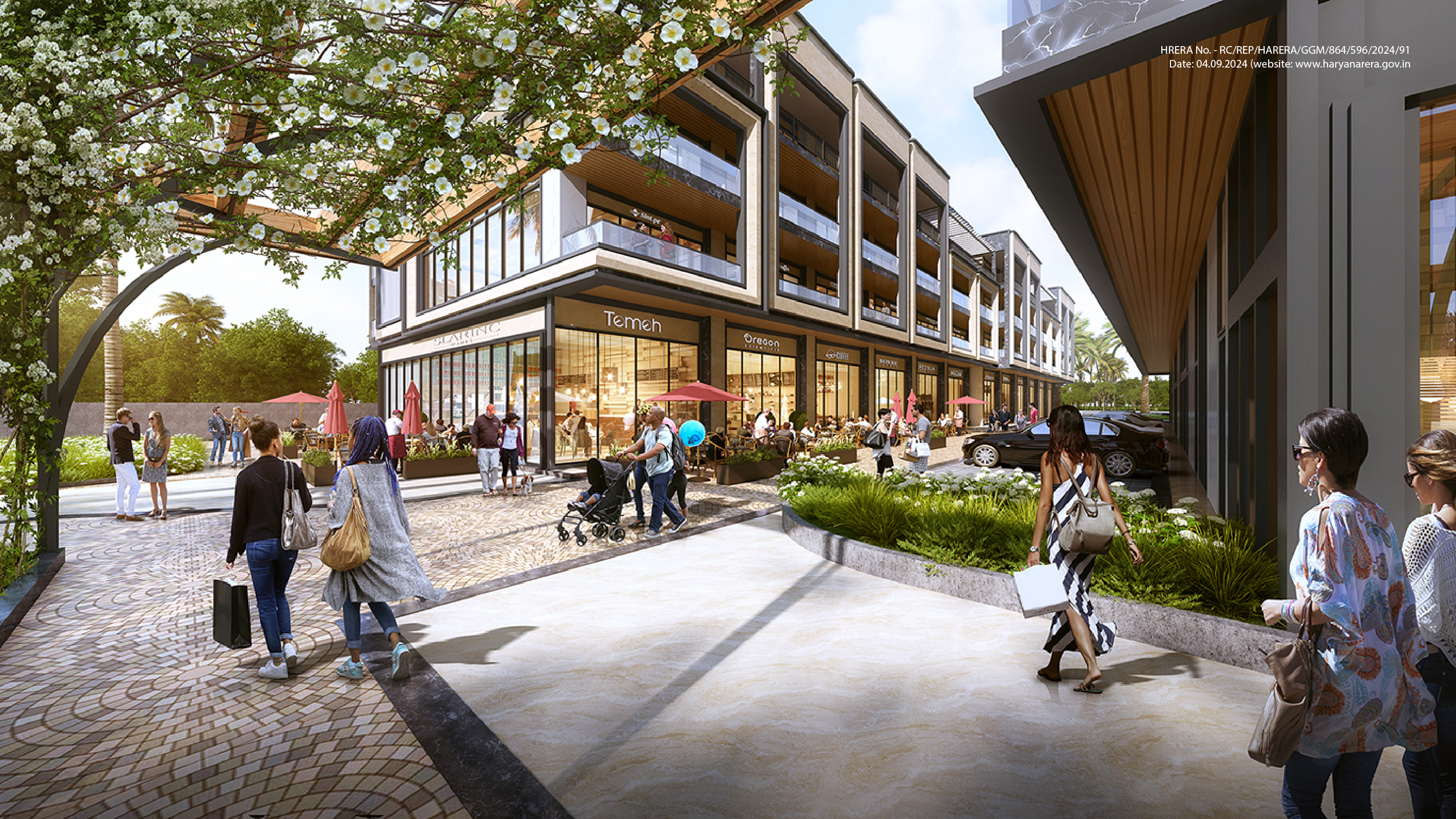 Retail shops and commercial spaces at Buzz 114 Gurgaon